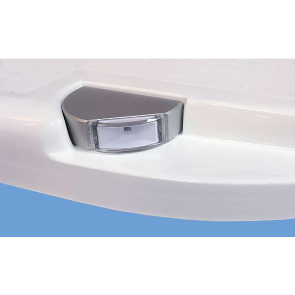 Lumitec Surface Mount Aluminum Navigation Light Starboard Green 101835