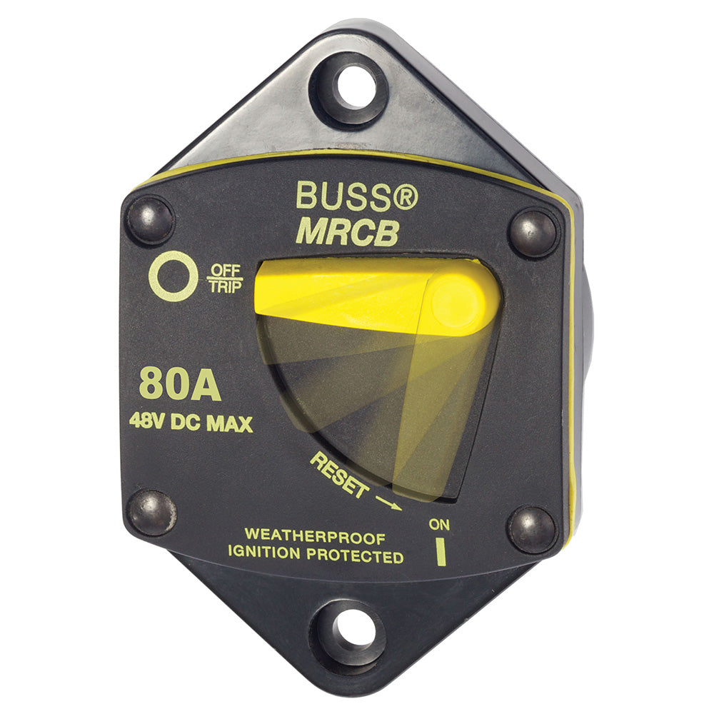 Blue Sea 7042 187Series Circuit Breaker Panel Mount 80A 7042