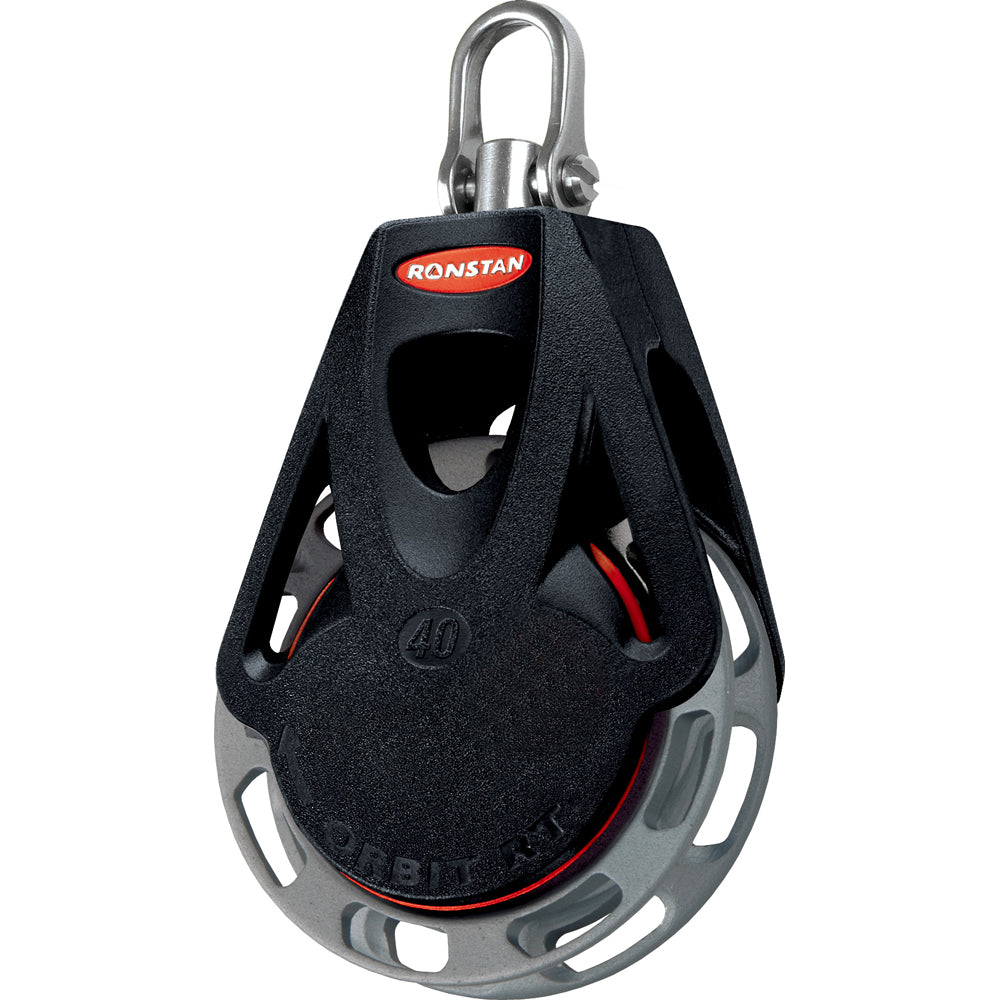 Ronstan Series 40 Ratchet Orbit Block Single Auto Swivel Shackle Head RF46100