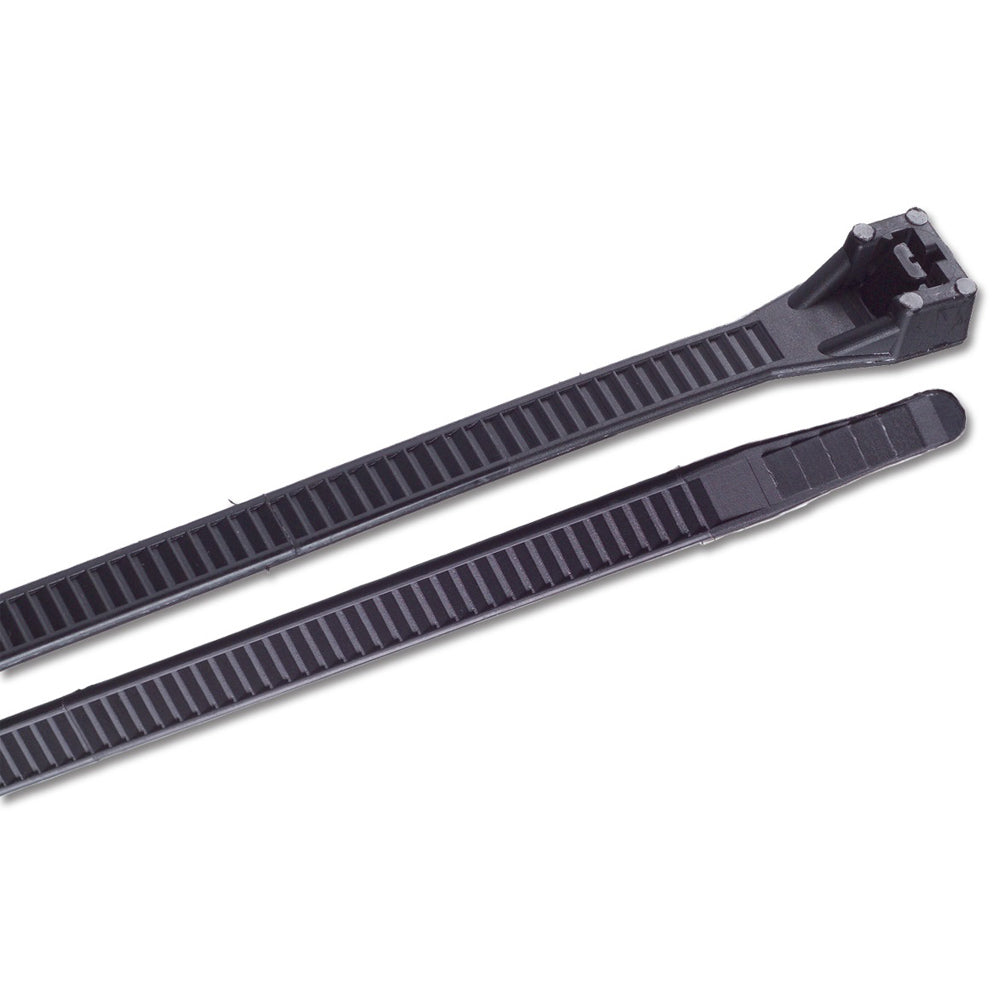 Ancor 17 UV Black Heavy Duty Cable Zip Ties 10 pack 199217