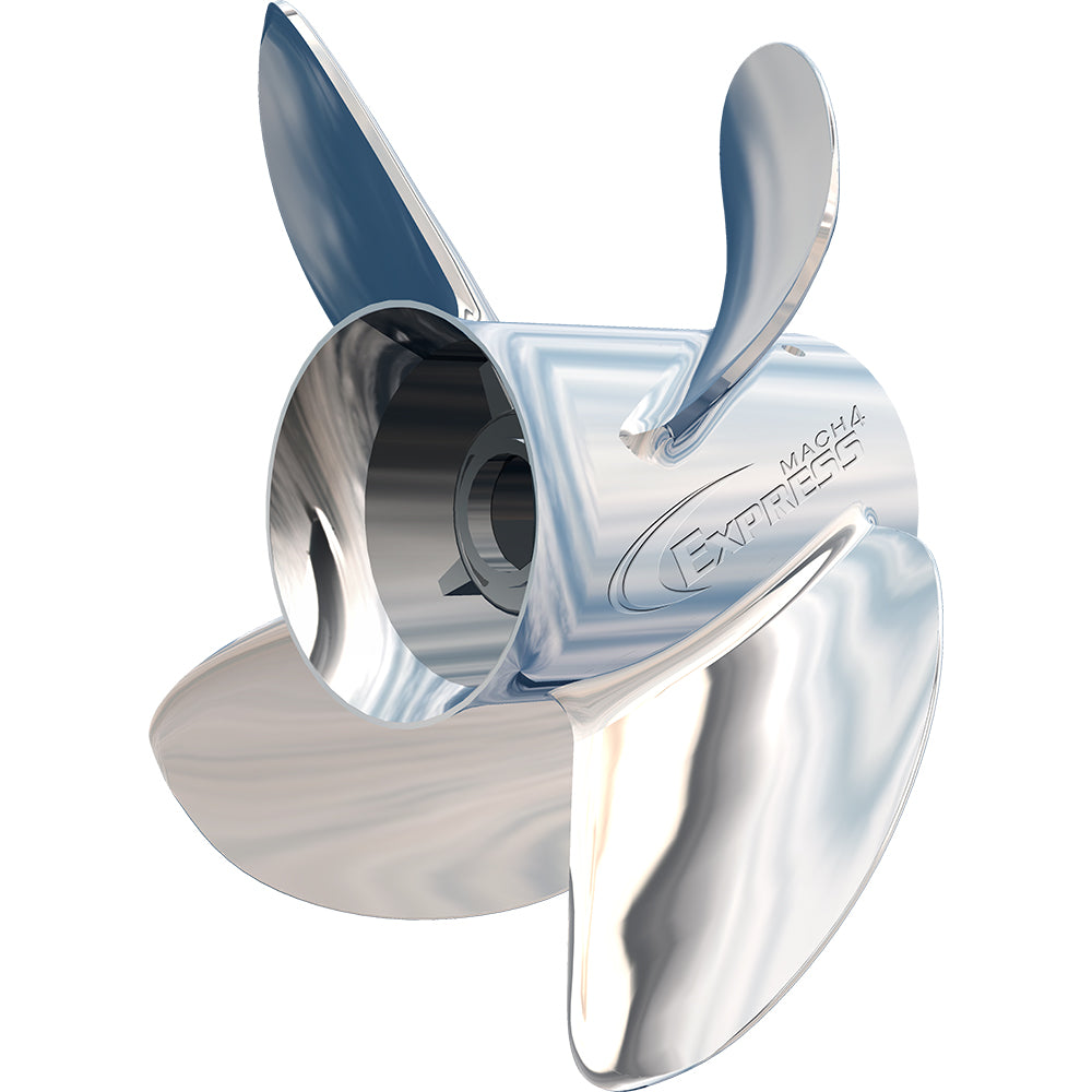 Turning Point Express Mach4 Left Hand Stainless Steel Propeller EX15154L 4Blade 15 x 15 Pitch 31501542