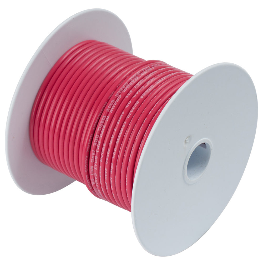 Ancor Red 10 AWG Tinned Copper Wire 250 108825