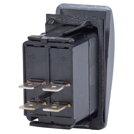 Blue Sea 7935 Contura II Switch DPST Black OFFON 7935