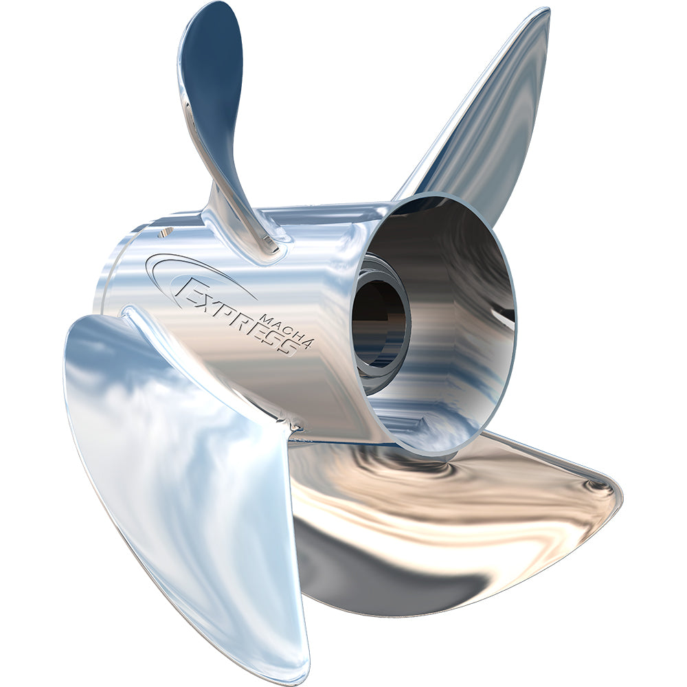 Turning Point Express Mach4 Right Hand Stainless Steel Propeller EX1EX214134 4Blade 14 x 13 Pitch 31431330
