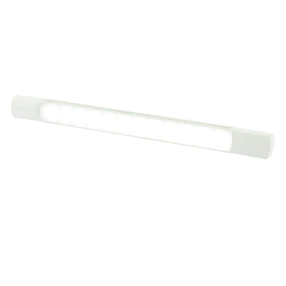 Hella Marine LED Surface Strip Light White LED 24V No Switch 958124401