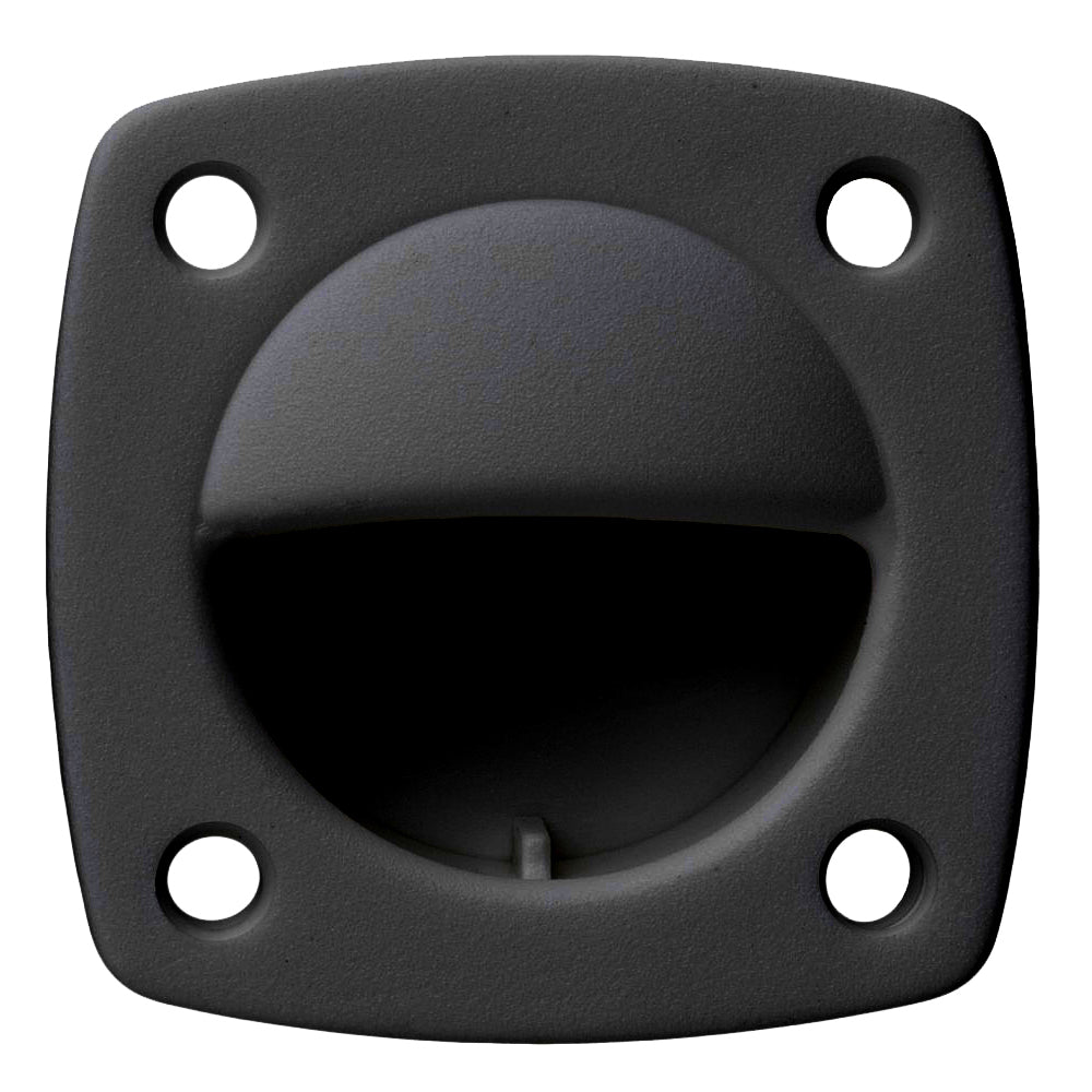 Whitecap Nylon Flush Pull Small Black 3360BC