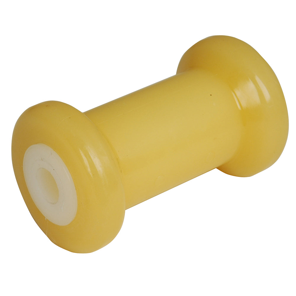 CE Smith Spool Roller 5 58 ID Gold TPR wBushing White Solid 29712