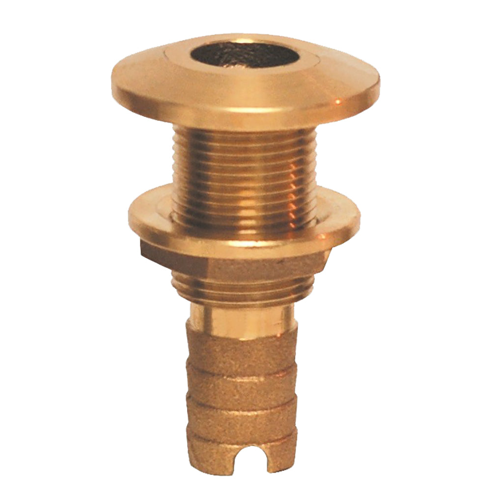 GROCO Bronze Hose Barb ThruHull Fitting 112 HTH1500