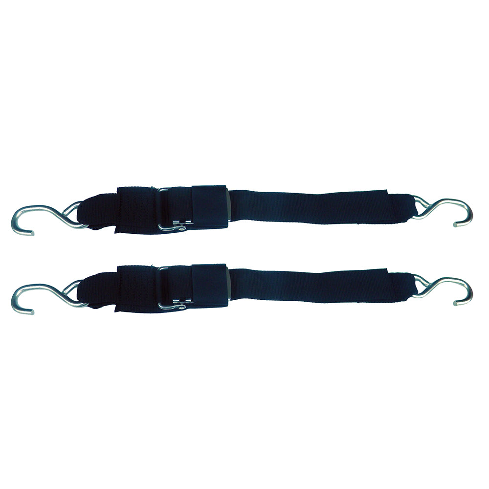 Rod Saver Stainless Steel Quick Release Transom TieDown 2 x 4 Pair SSQRTD4