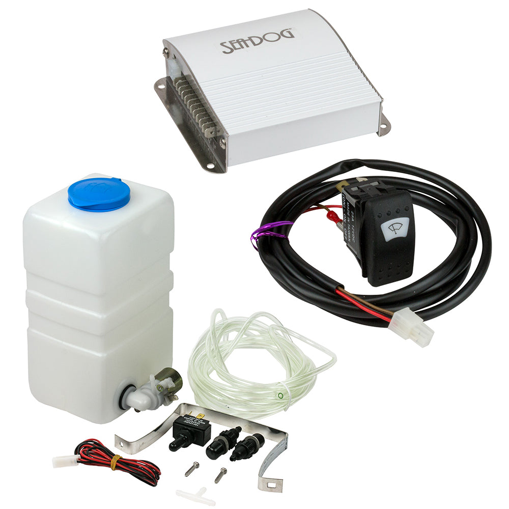 SeaDog Synchronized Wiper Control Windshield Washer Kit 41480034149003