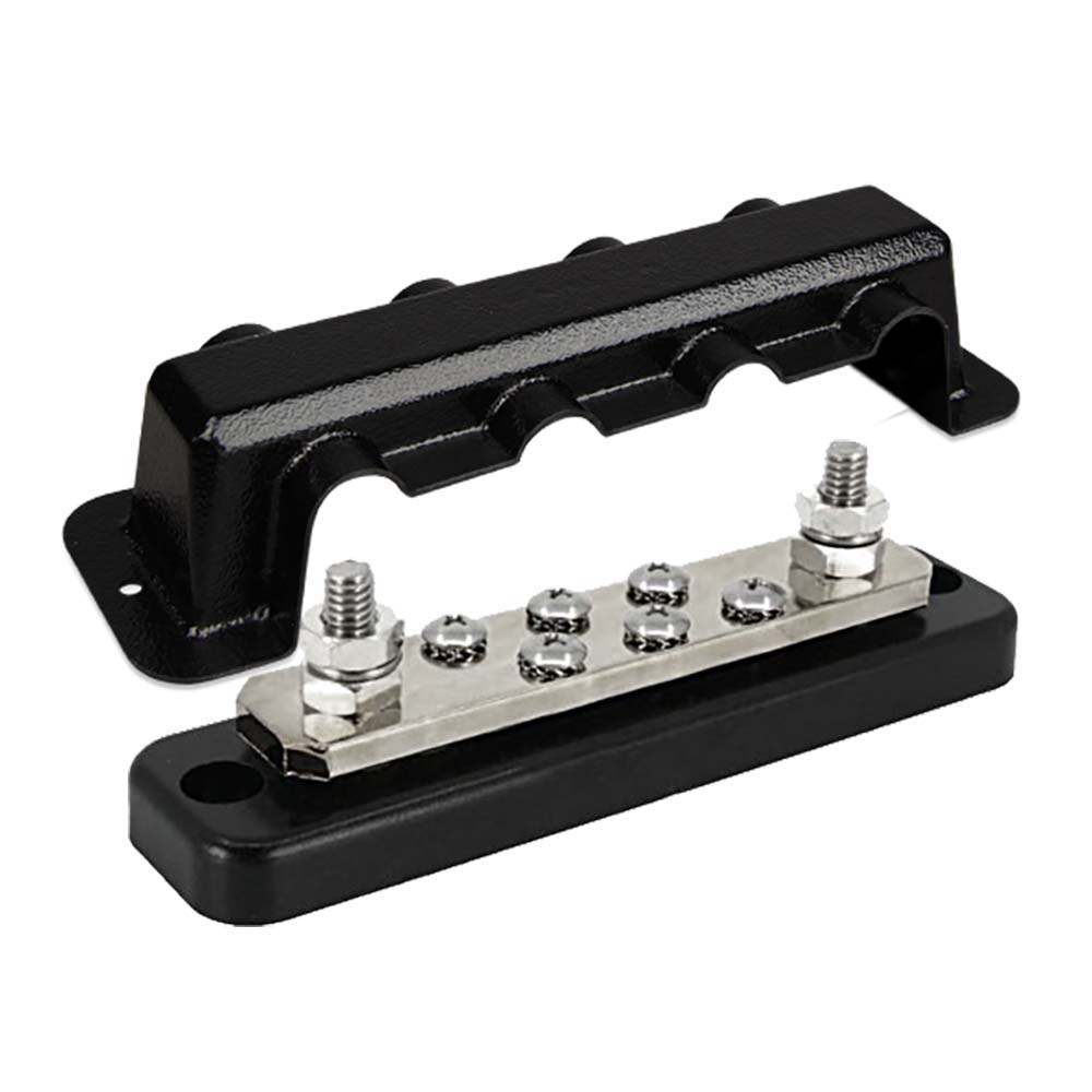 Victron Busbar 250A 2P w6 Screws Cover VBB125020620