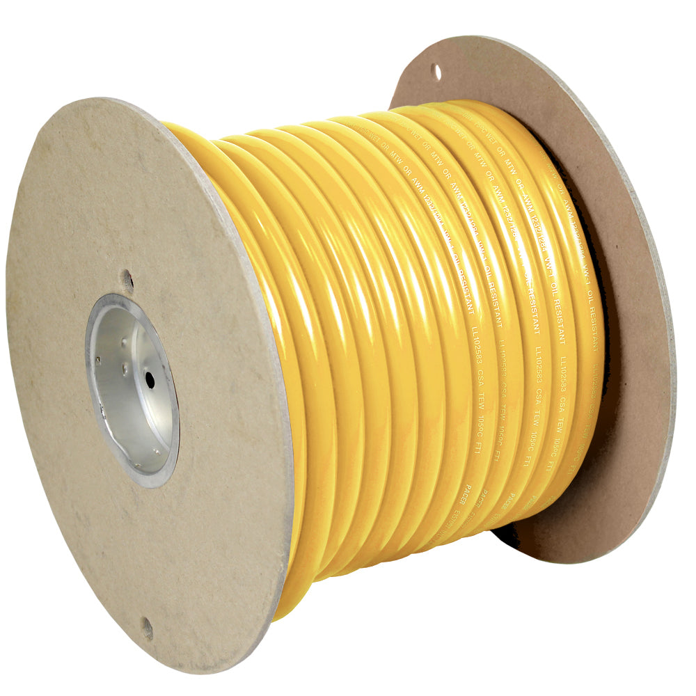 Pacer Yellow 4 AWG Battery Cable 100 WUL4YL100