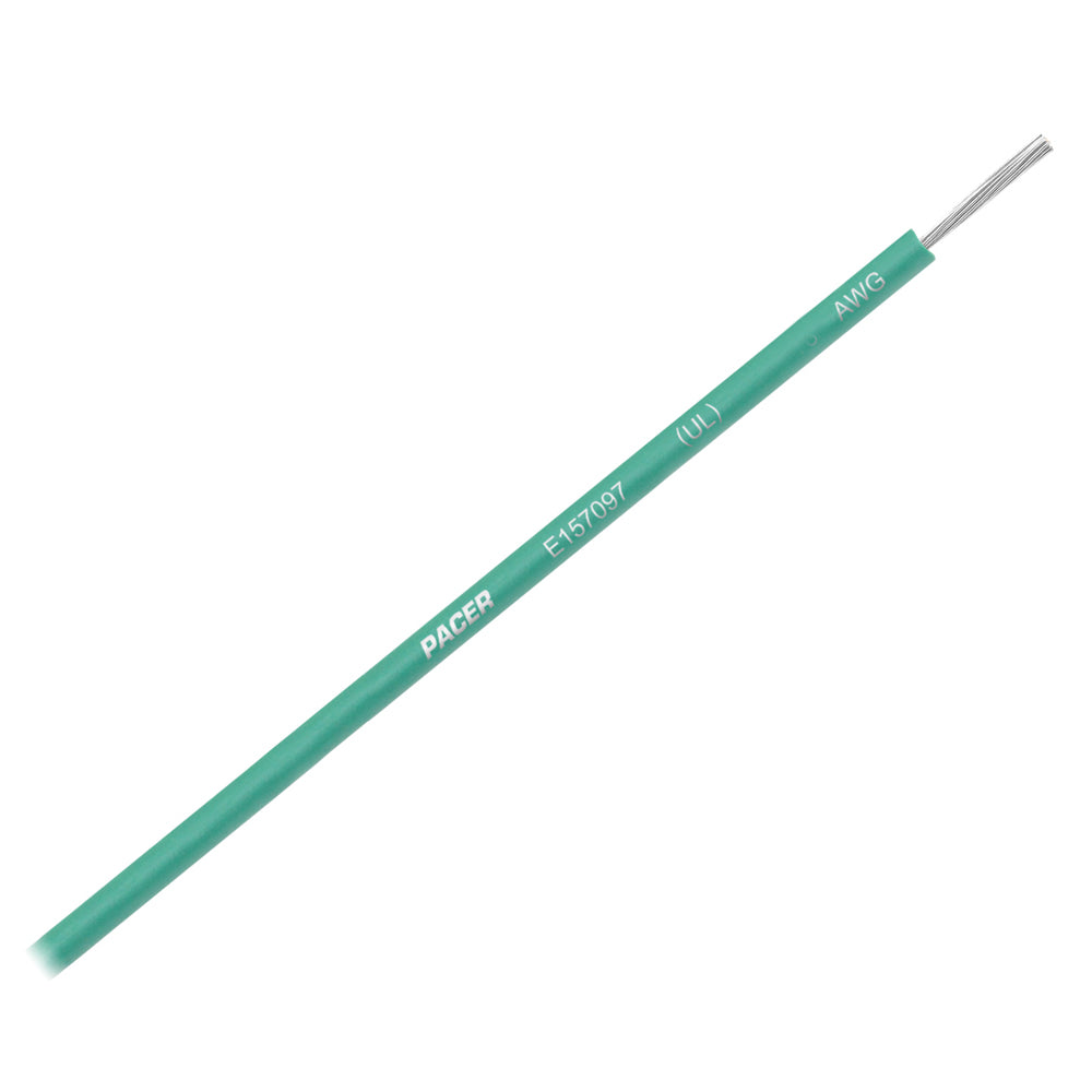 Pacer Green 16 AWG Primary Wire 25 WUL16GN25
