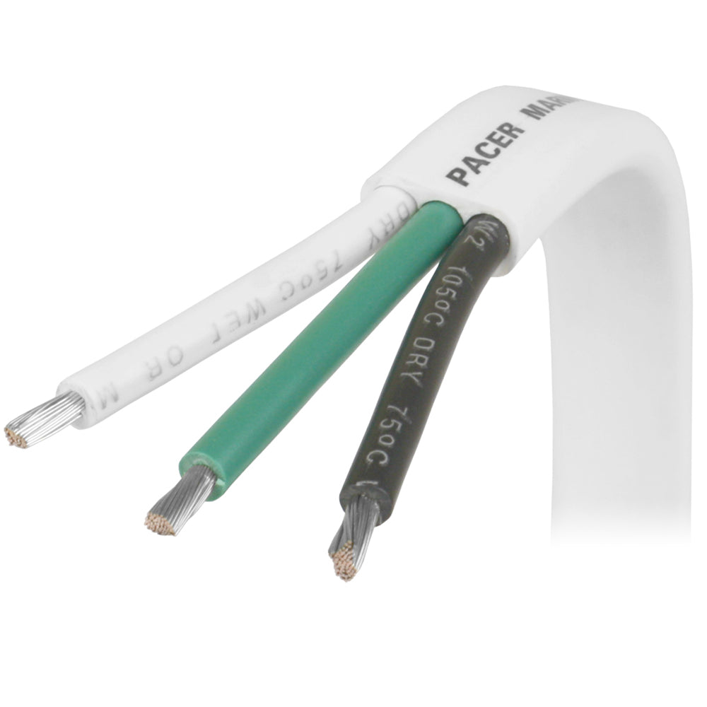 Pacer 63 AWG Triplex Cable BlackGreenWhite 50 W6350