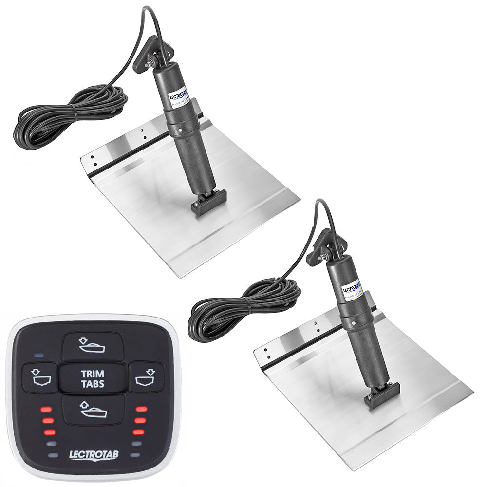 Lectrotab XKA Aluminum Alloy Trim Tab Kit wMLC1 Control 12 x 9 XKASML12X9A