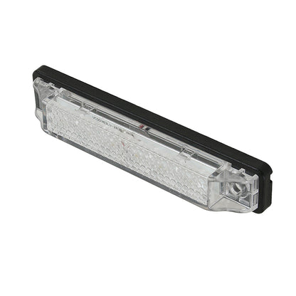 Scandvik 4 LED Light Strip  White wGasket  12V 41640P