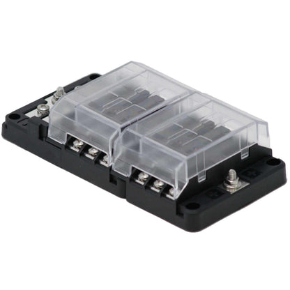 Egis RT Fuse Block 12 Position wGround  LED Indication 8026