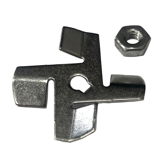 Jabsco 4Blade Chopper Kit wLock Nut f18590 Series Macerator Pumps 370562000