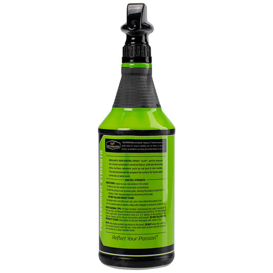 Meguiars Iron Removing Spray Clay  32oz DRTU200232