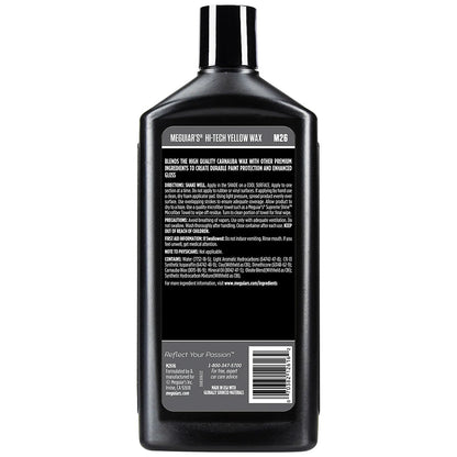Meguiars HiTech Yellow Wax  16oz M2616
