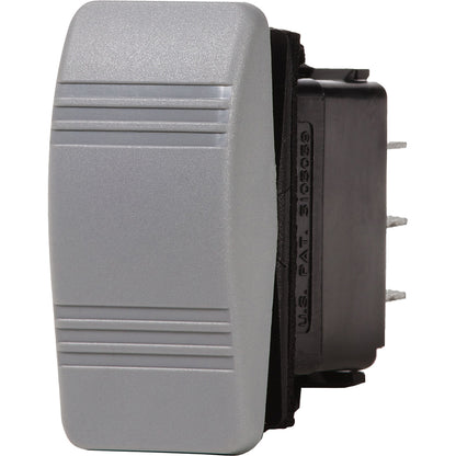 Blue Sea 8222 Water Resistant Contura III Switch  ONOFFON  Grey 8222