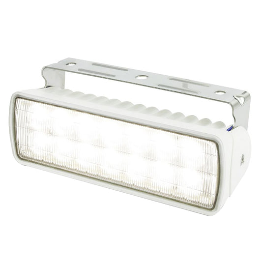 Hella Marine Sea HawkXLR LED Floodlight  White LEDWhite Housing 980740011
