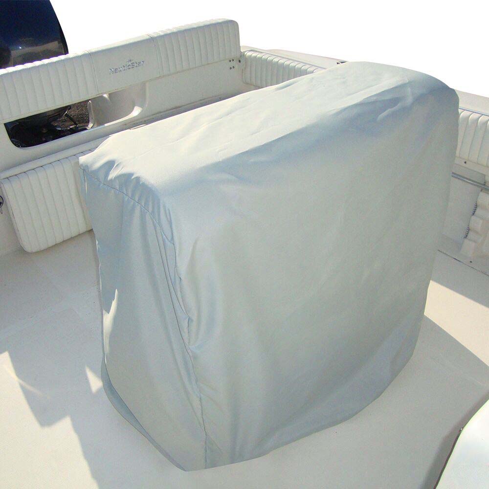 Carver PolyFlex II Universal Leaning Post Cover  47H x 41W x 24D  Grey 84013F10