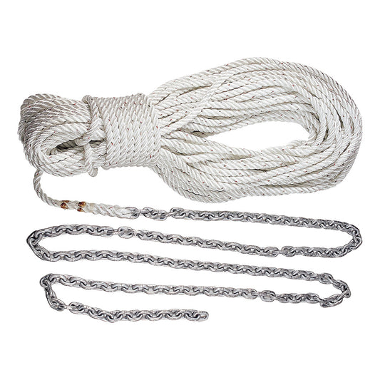 Lewmar Anchor Rode 5 of 14 G4 Chain  100 of 12 Rope wShackle 69000331