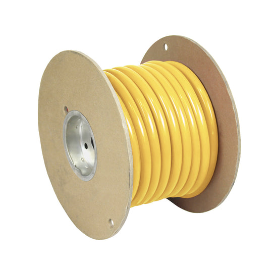 Pacer Yellow 20 AWG Battery Cable  50  WUL20YL50