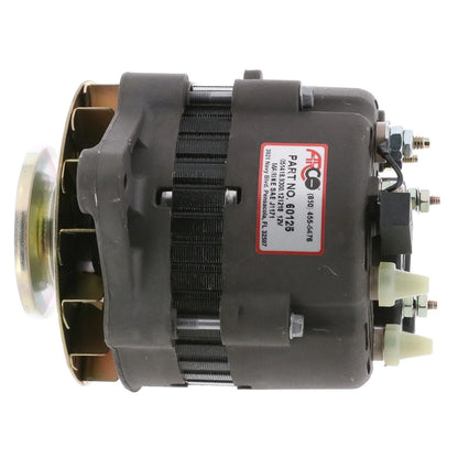 ARCO Marine Premium Replacement Inboard Alternator wSingle Groove Pulley  12V 55A 60125